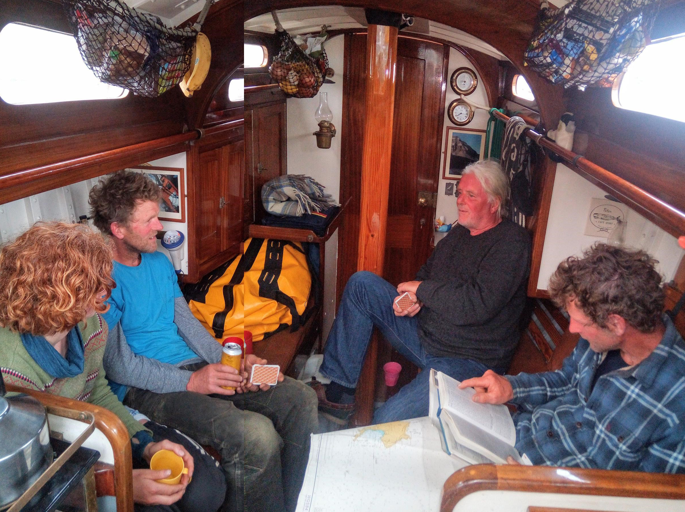 Down Below on a Vertue Yacht