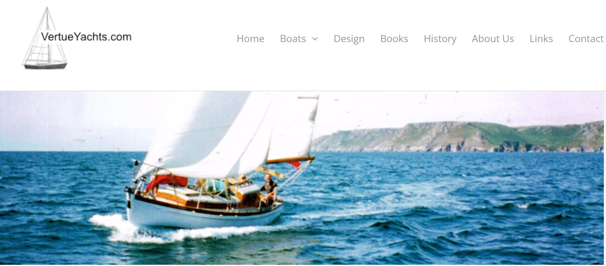 Vertue Yachts Website